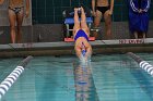 Swimming & Diving vs RWU  Swimming & Diving vs Roger Williams University. - Photo by Keith Nordstrom : Wheaton, Swimming